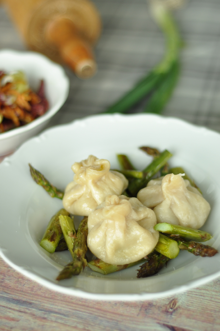 Rezept: Selbstgemachte Dumplings aus dem Dampfgarer auf