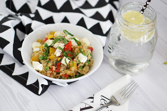 rezept warmer quinoa Salat 3