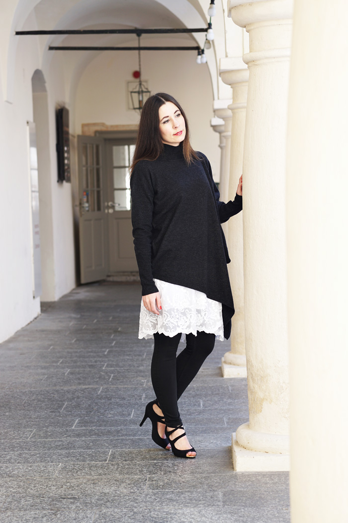 outfit spitzenkleid fashion blog graz 1