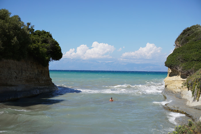 Die schönsten Strände auf Korfu: Sidari Beach