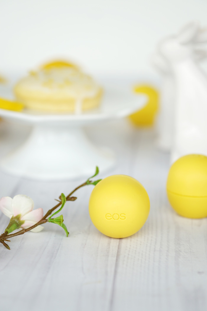 Zitronen Donut Rezept eos lemon drop lipbalm 3