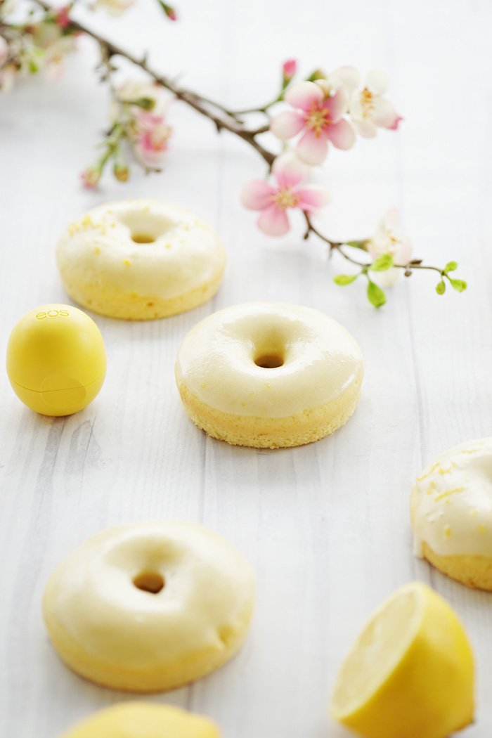 Zitronen Donut Rezept eos lemon drop lipbalm 9