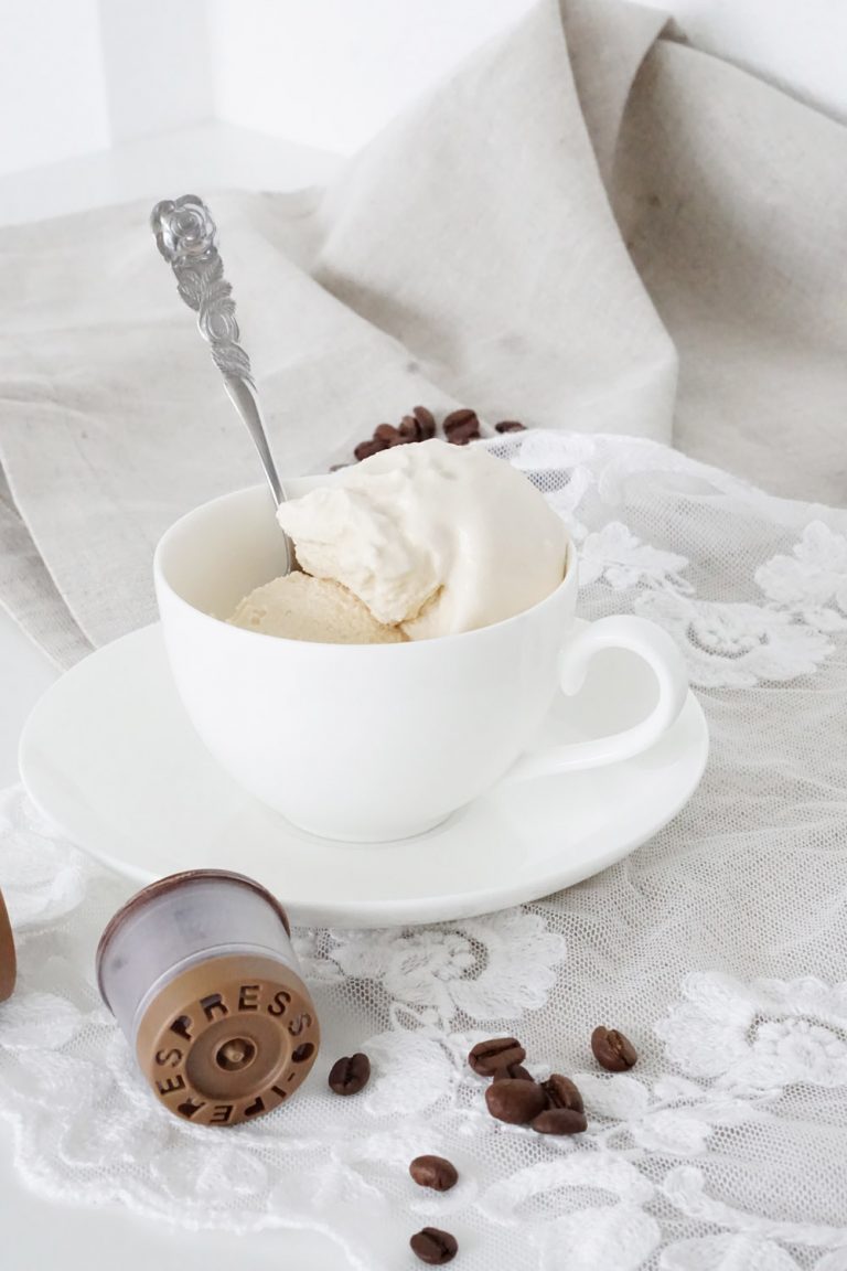 selbst gemachtes Kaffee Eis 2