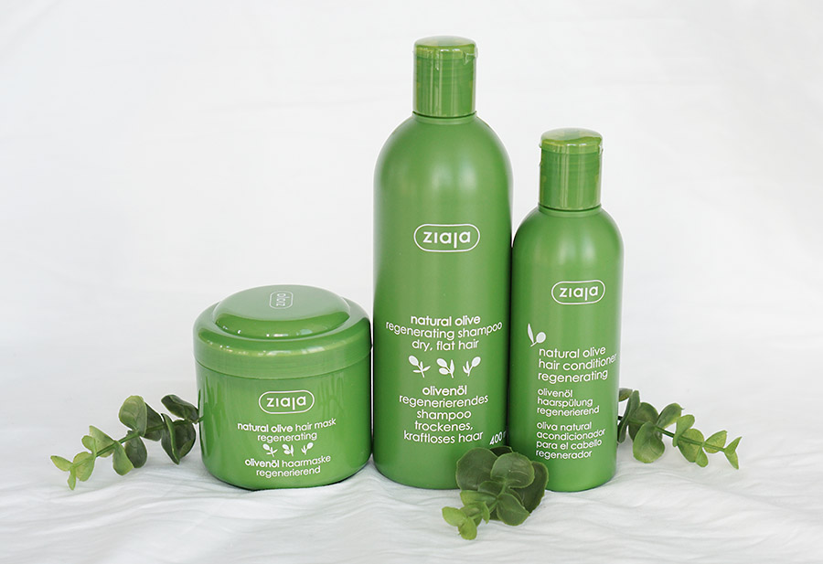 Meine Erfahrung mit der Ziaja Natural Olive Haarpflege Serie