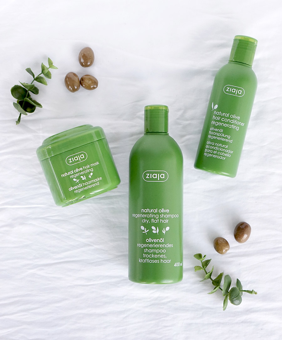 Meine Erfahrung mit der Ziaja natural olive Haarpflegeserie My Mirror