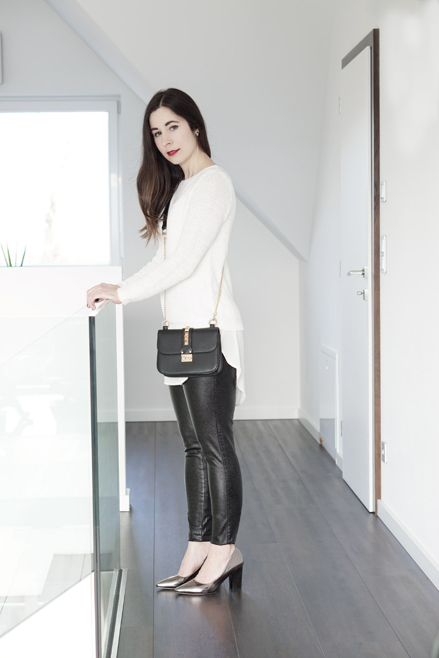 7 Ways to wear: Leder Leggings