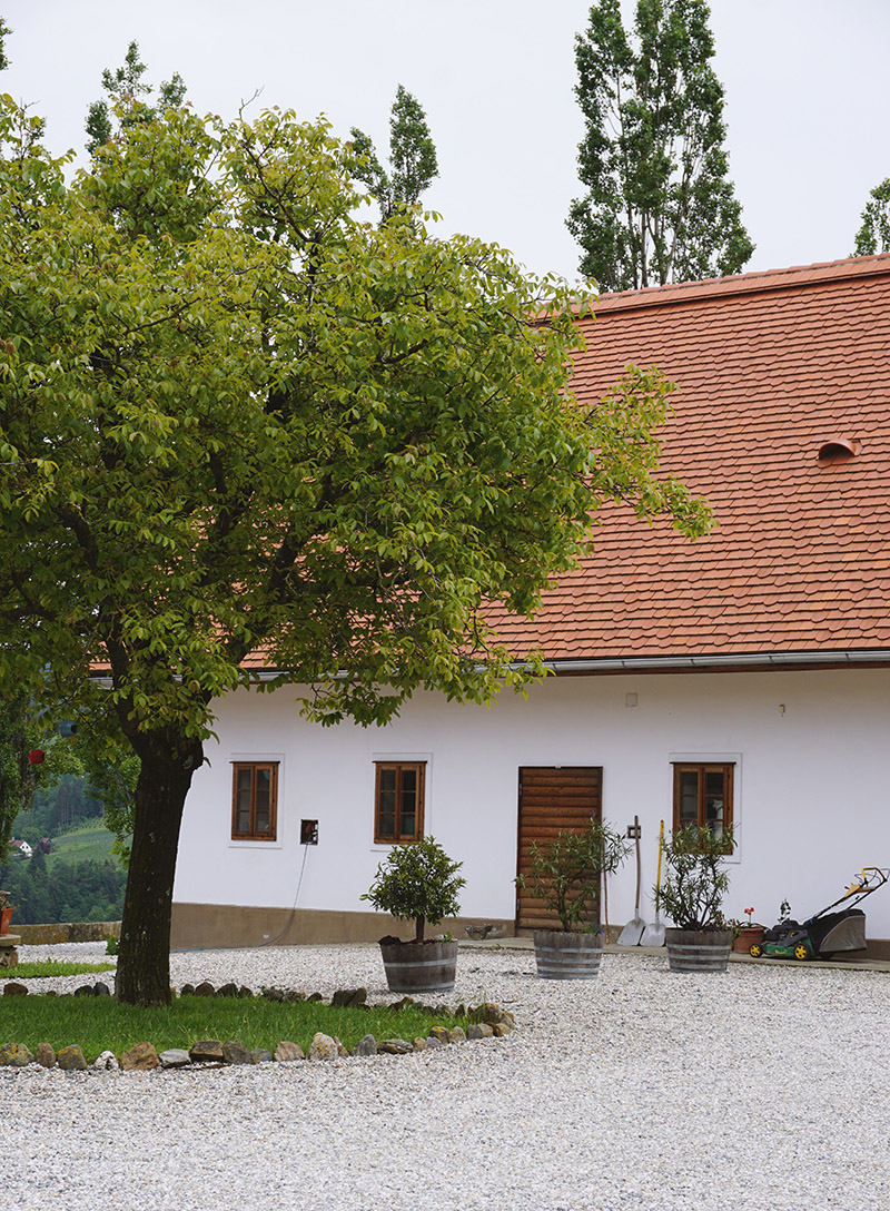 In 18 Brettljausn durch die Südsteiermark: Buschenschank Weingut oberGuess Schlossberg – Südsteirische Weinstraße