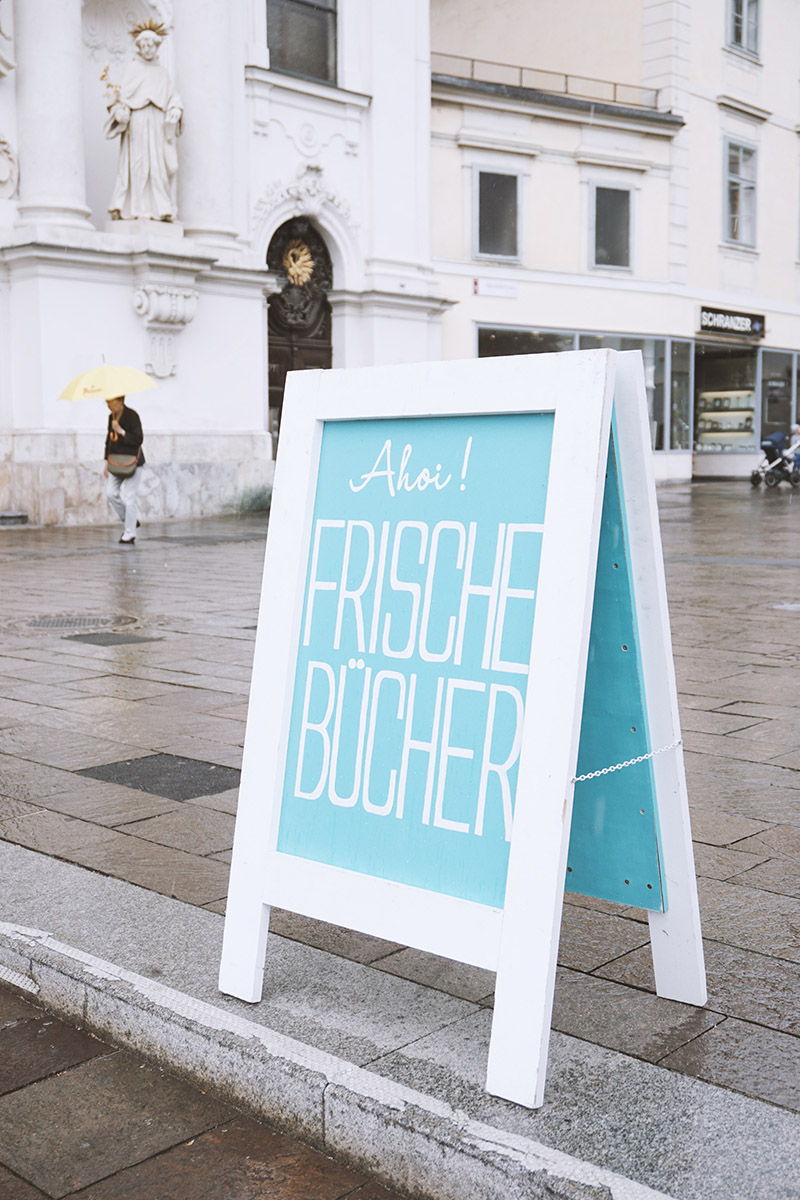 Graz Tipp: Buchhandlung Büchersegler, Mariahilferplatz
