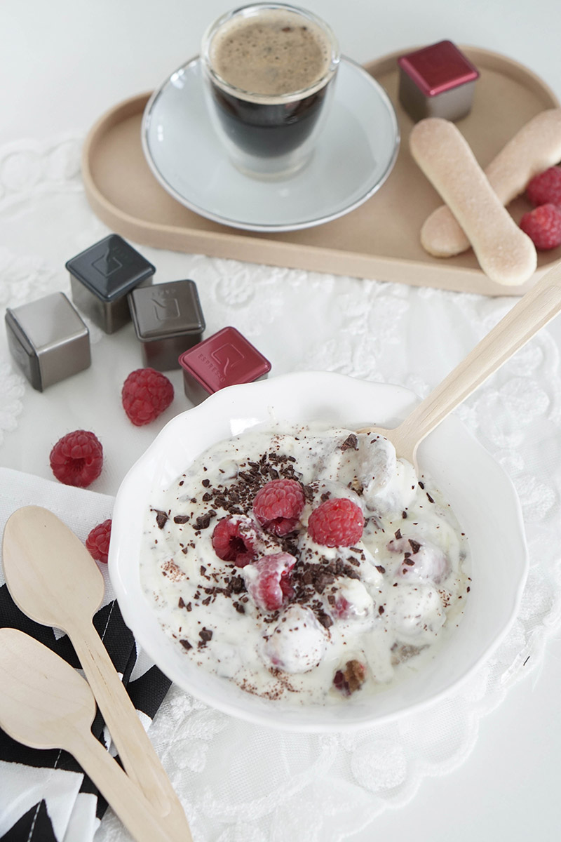 Mein Rezept fuer den Sommer – Leichtes Tiramisu mit Himbeeren