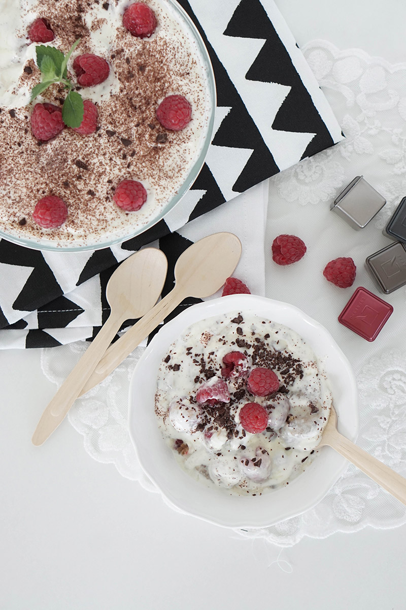 Mein Rezept fuer den Sommer – Leichtes Tiramisu mit Himbeeren