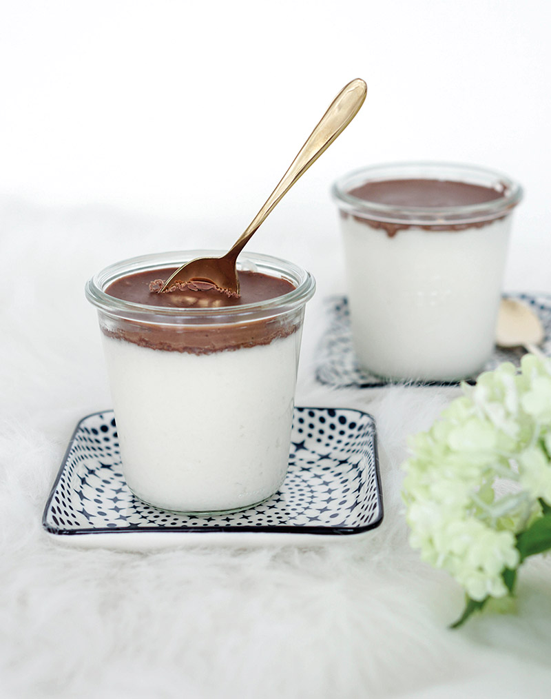 Clean Eating: Selbstgemachte Bounty Creme im Glas