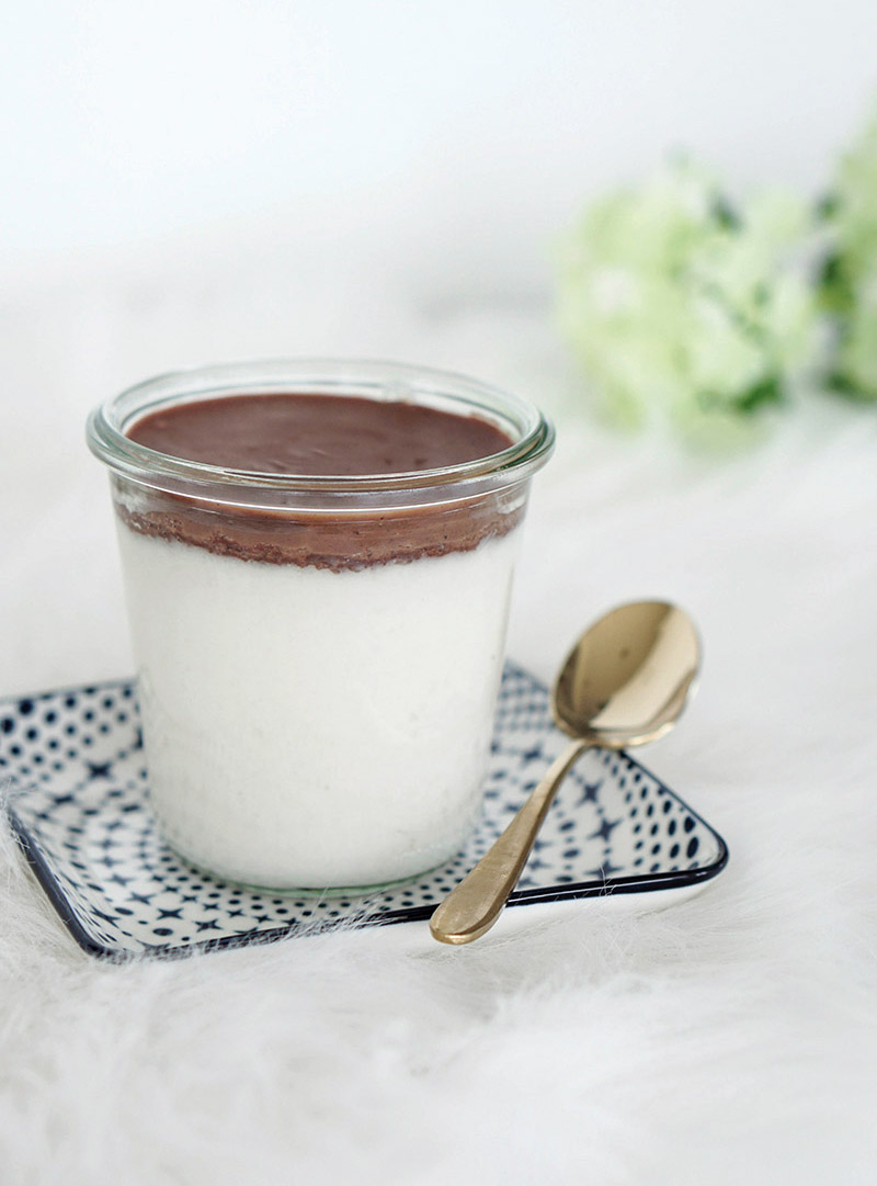 Clean Eating: Selbstgemachte Bounty Creme im Glas