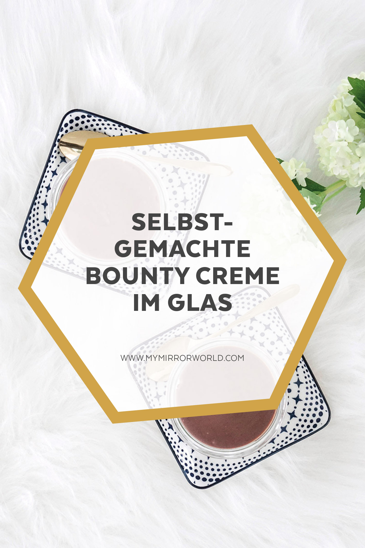 Clean Eating: Selbstgemachte Bounty Creme im Glas