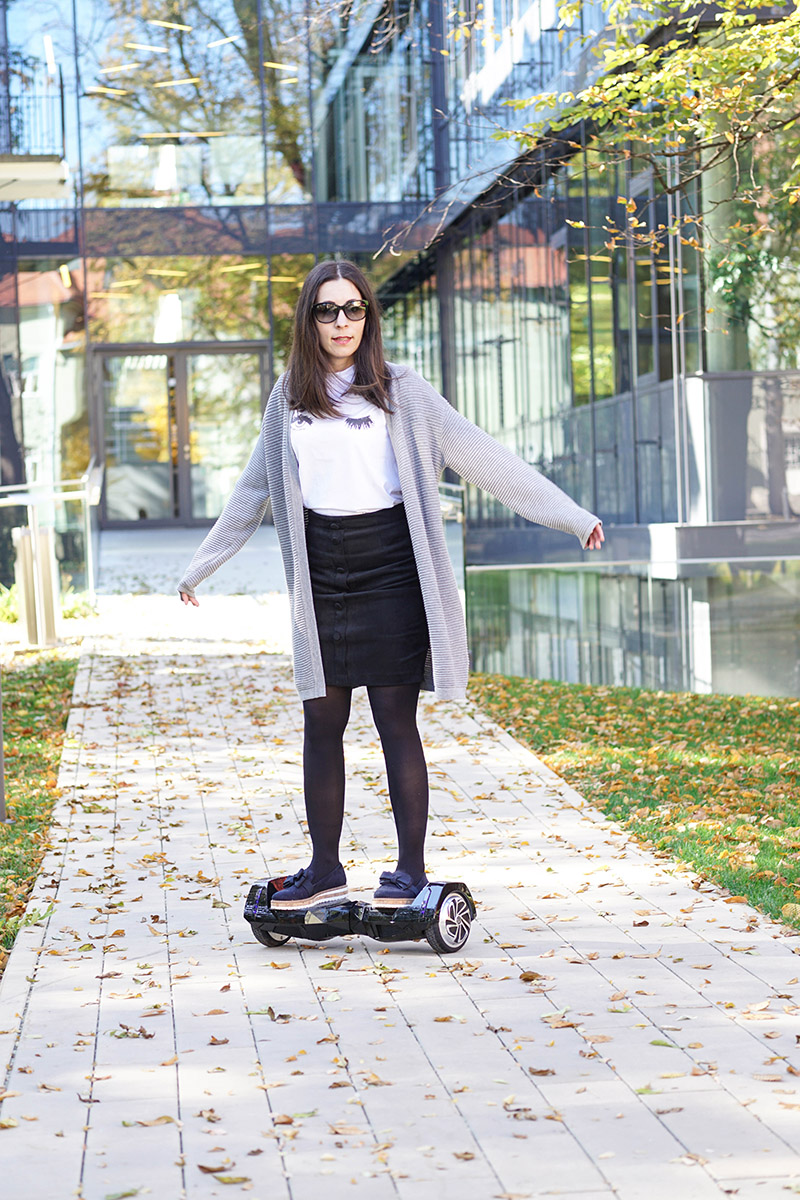 BatWings Hoverboard-von AlienBoard mit Bluetooth Lautsprecher