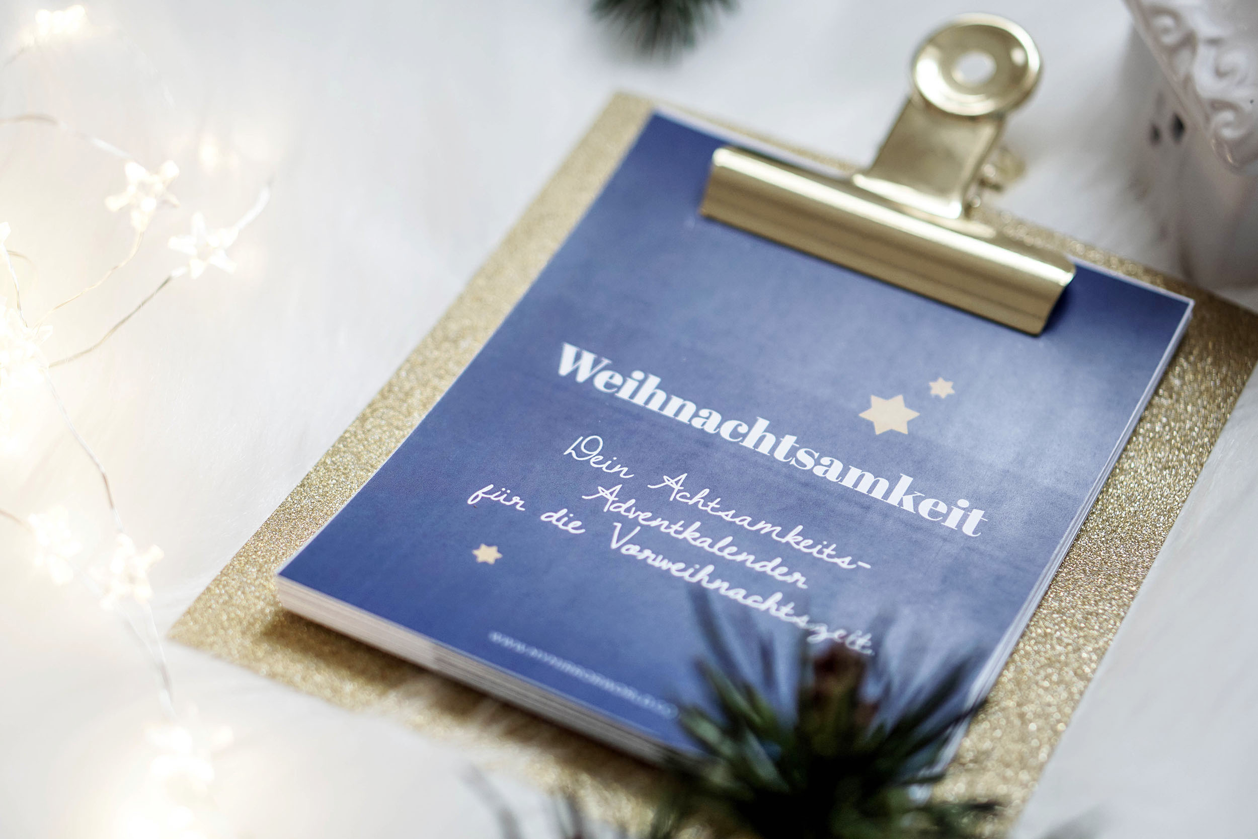 DIY Achtsamkeits Adventkalender selber machen