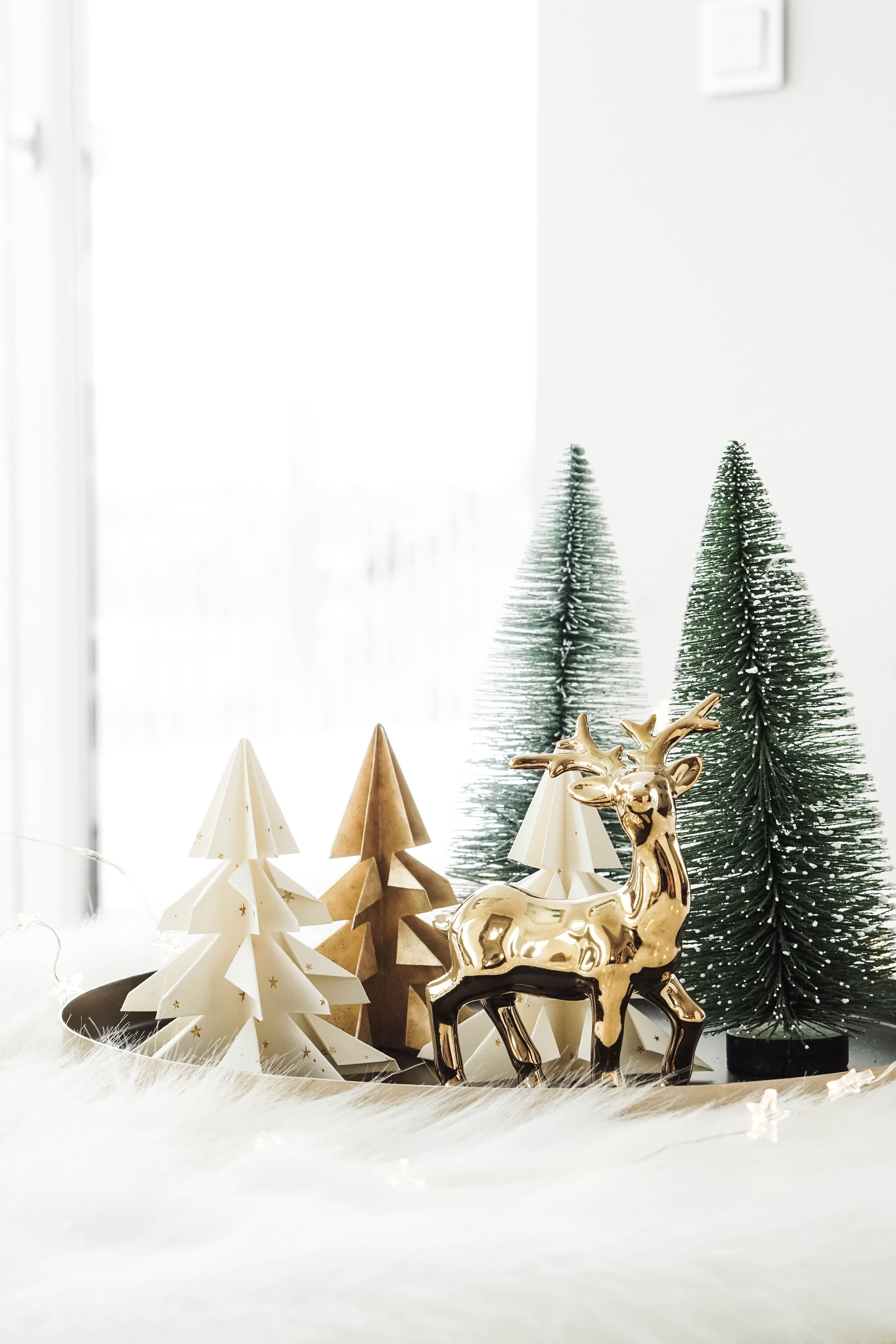 diy weihnachtsdeko, diy weihnachtsdeko: origami christbäume falten | my mirror world, Design ideen