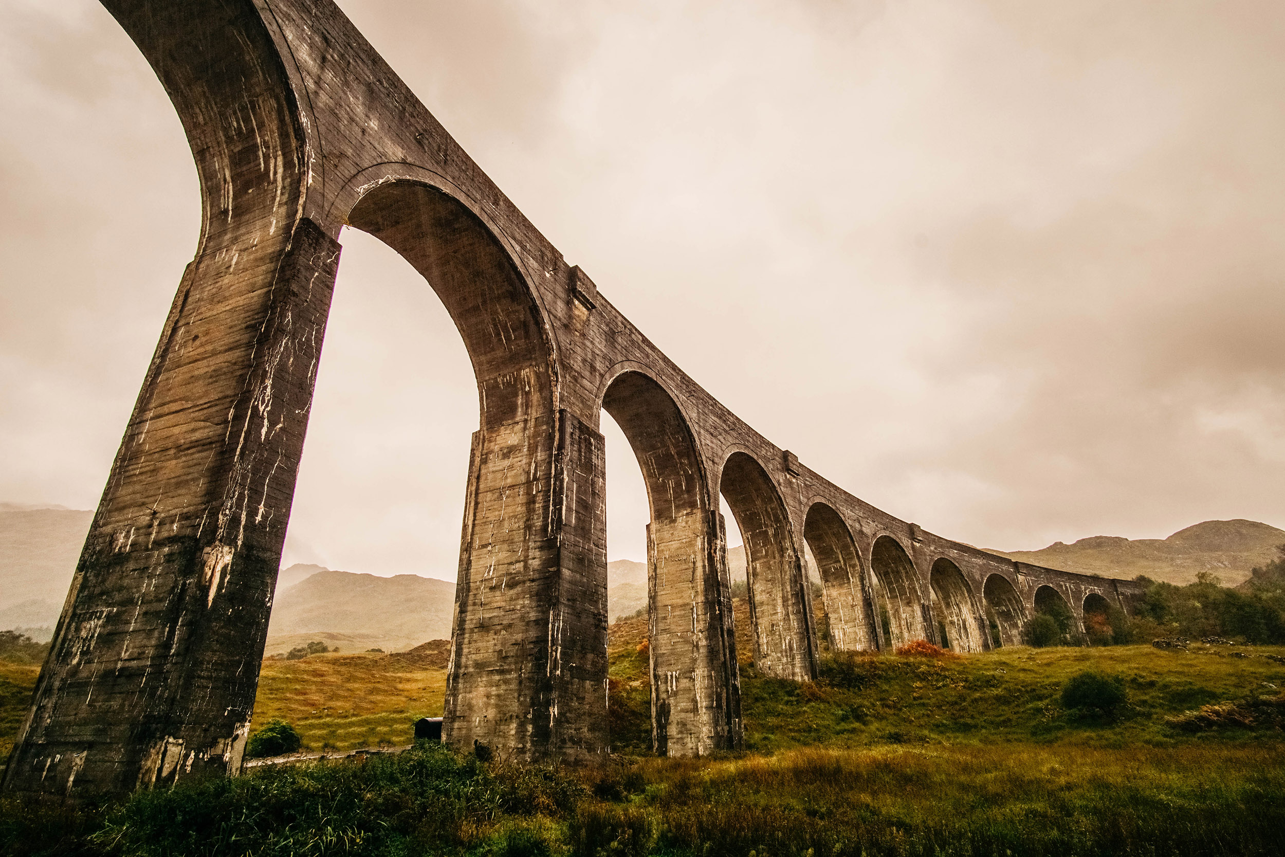 Mit dem Auto durch Schottland – Glencoe und Glenfinnan Viaduct – Harry Potter Brücke