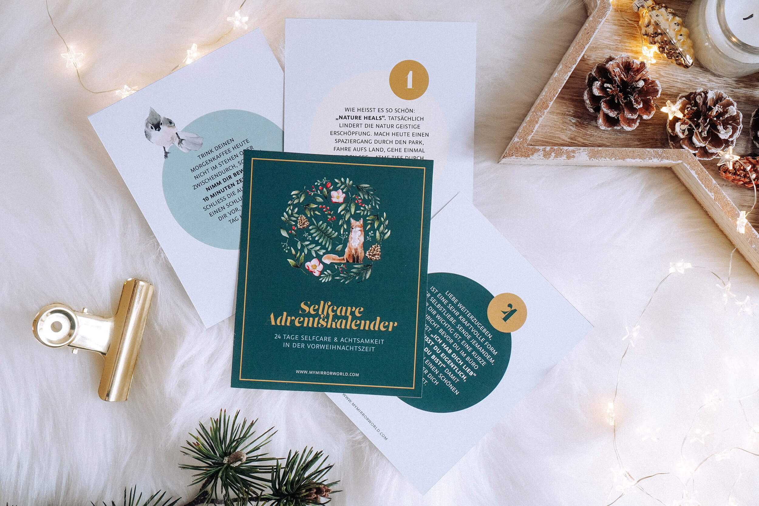 Dein Selfcare Adventkalender Zum Ausdrucken My Mirror World