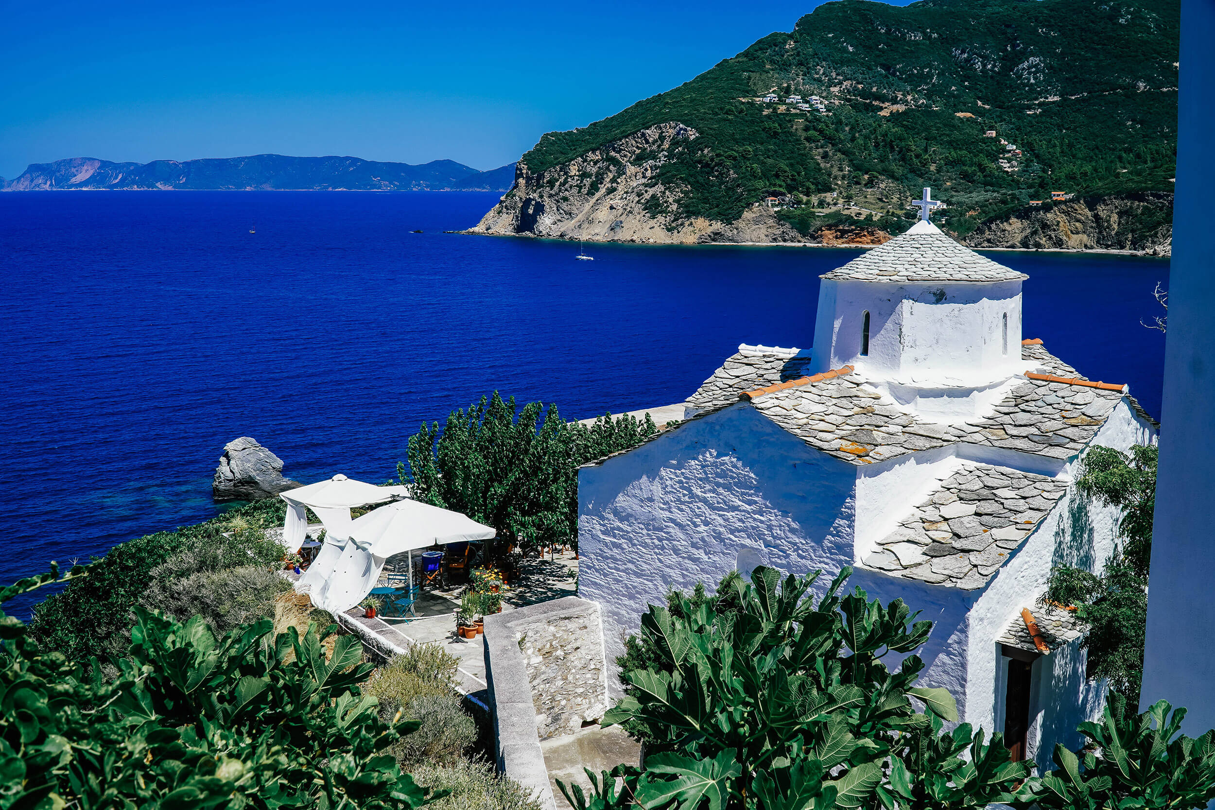 Die griechische Insel Skopelos ist zum Teil noch sehr ursprünglich und unberührt